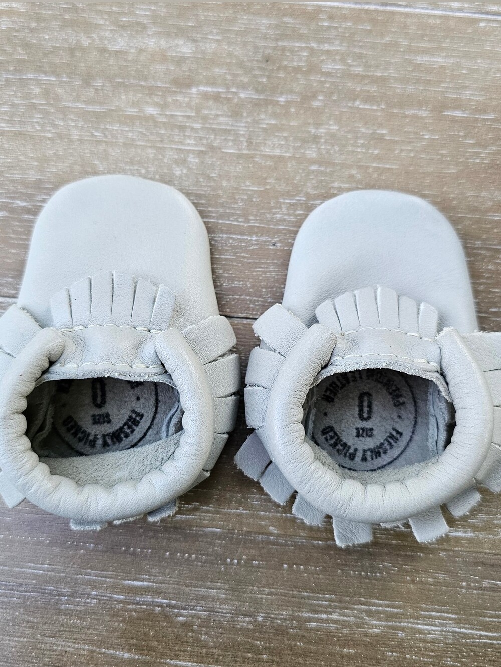 Freshly Picked Newborn Moccasins Sz 0